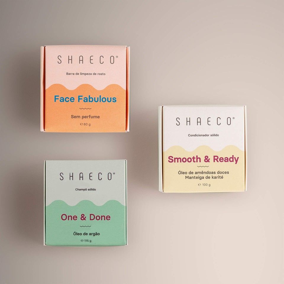 Shampoo + Conditioner + Face Cleansing Bar
