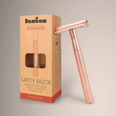 Bambaw razor and hair-remover  (Rose Gold)