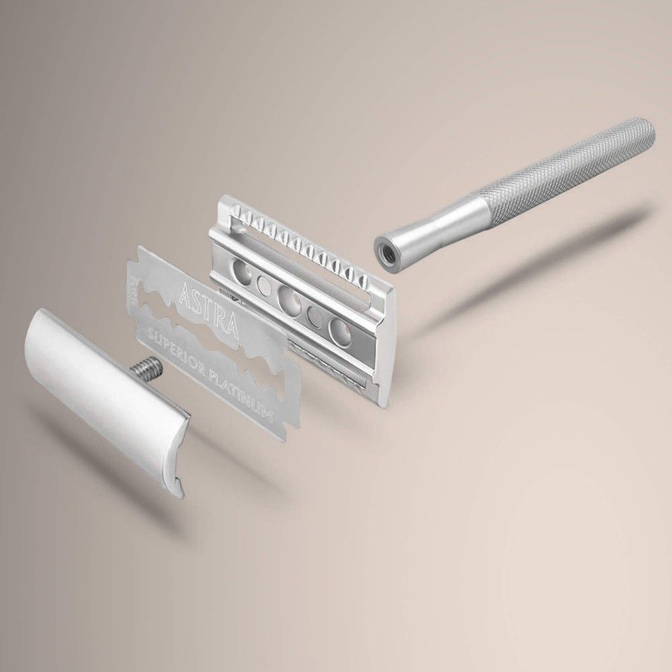 Bambaw razor and hair-remover (Silver)