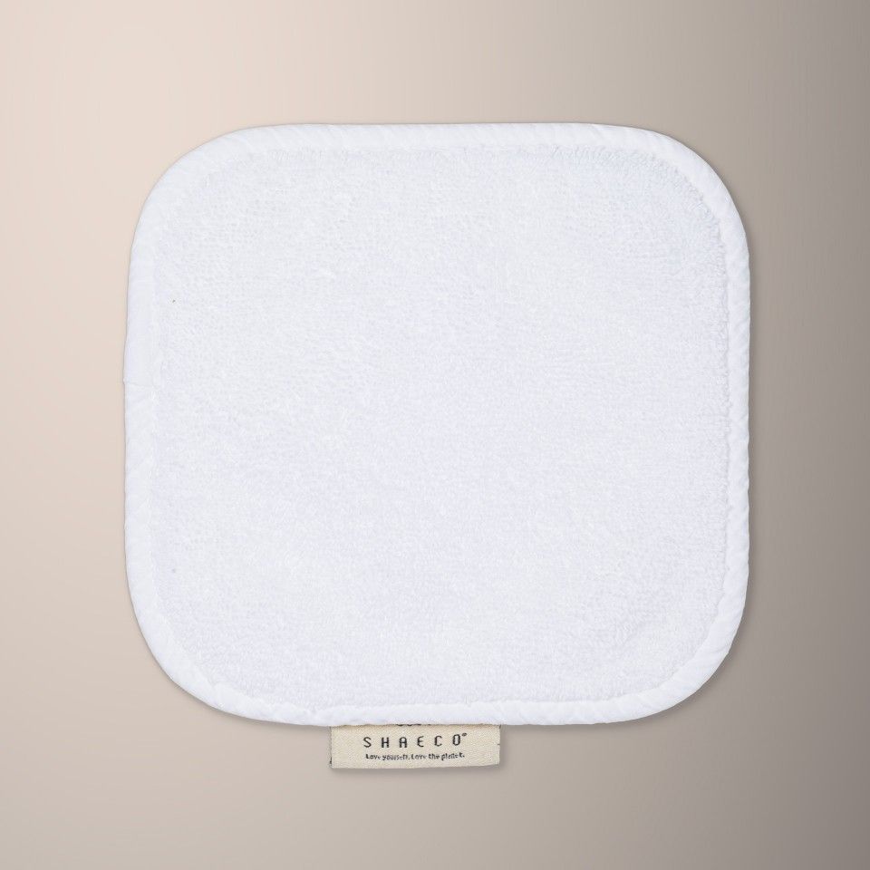 White Face Towel 15x15 cm