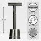 Bambaw razor and hair-remover with double edge safety razor(Black)
