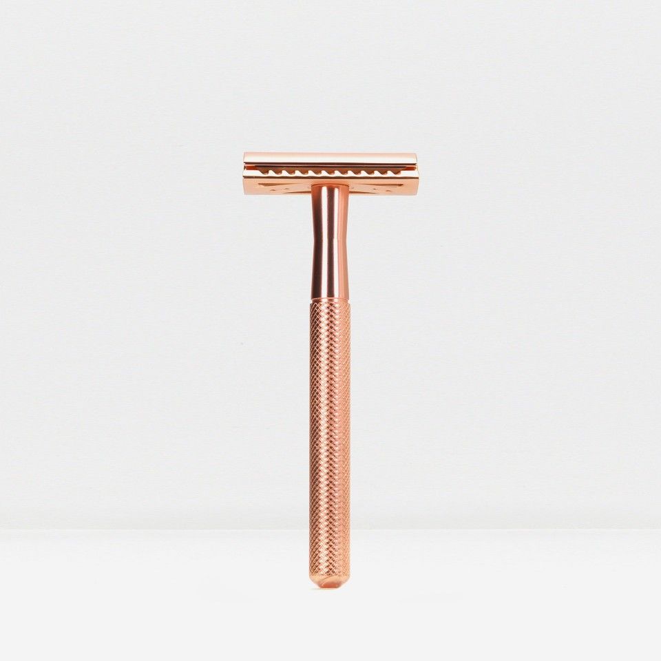 Bambaw razor and hair-remover  (Rose Gold)
