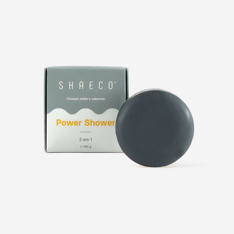 2 in 1 Power Shower Shampoo and Soap bar 100g
