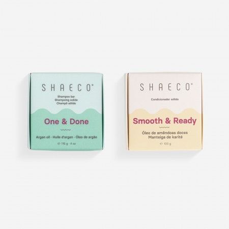 Pack Shampoing Solide One and Done + Après-Shampooing Solide
