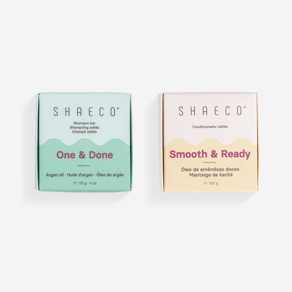 One and Done Shampoo Bar Pack + Conditioner Bar