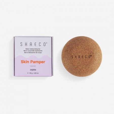 Barra hidratante Skin Pamper + Caixa de transporte Pebble Barra hidratante Skin Pamper + Caixa de transporte Pebble